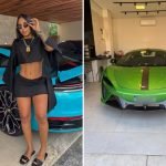 Investigação apontou que Karol Digital adquiriu carros de luxo — Foto: Reprodução Instagram Karol Digital/Divulgação Polícia Civil