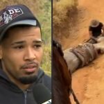 Homem que mutilou cavalo bota culpa na bebida e teme ter membros decepados. Foto: Reprodução/TV Vanguarda