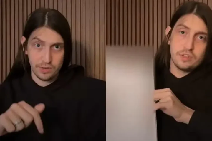 Felca em seu seu vídeo no Youtube. Foto: Divulgação