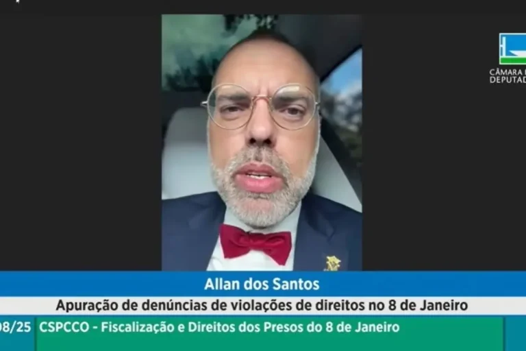 O blogueiro bolsonarista Allan dos Santos. Foto: Reprodução