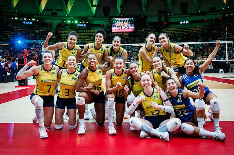 Seleção brasileira vence e enfrenta a França nas quartas do Mundial de vôlei - Foto: FIVB/Divulgação