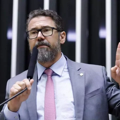 O deputado federal bolsonarista Marcos Pollon (PL-SC). Foto: Reprodução