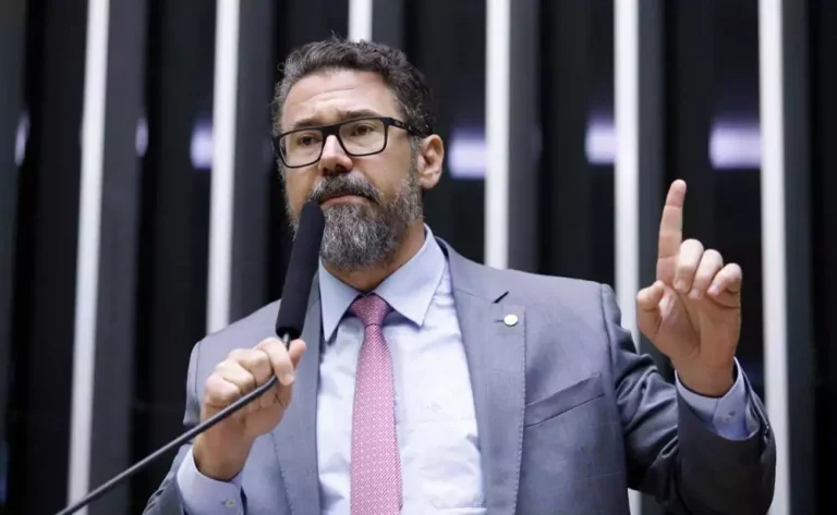 O deputado federal bolsonarista Marcos Pollon (PL-SC). Foto: Reprodução