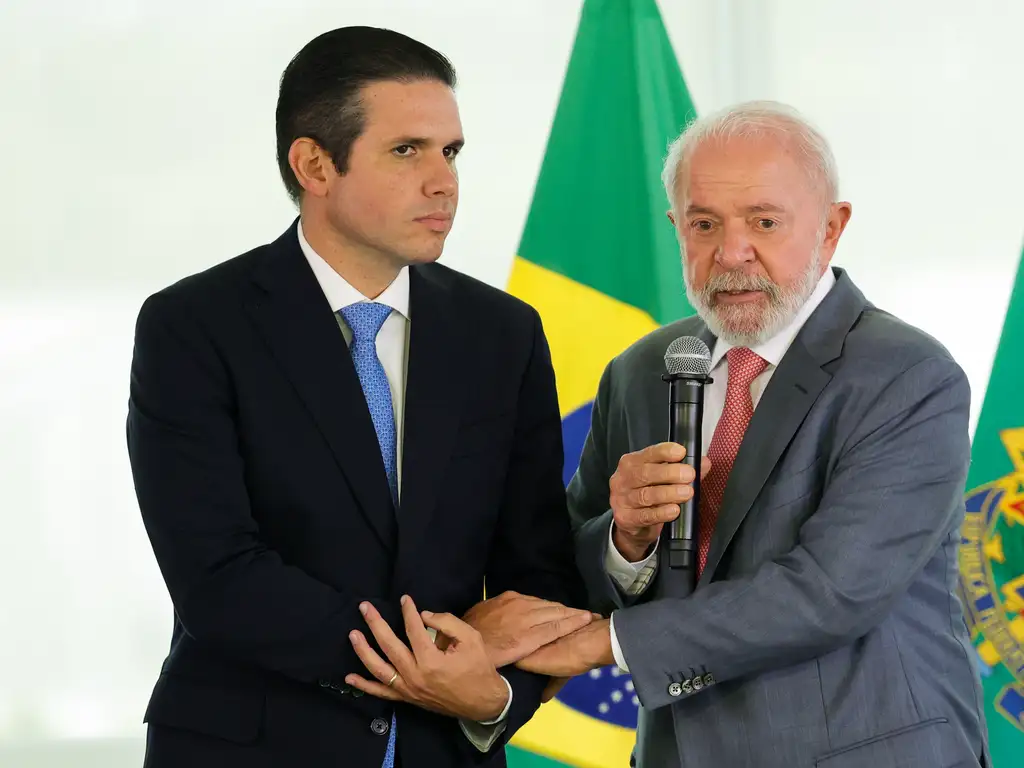 Hugo Motta e Lula - Foto: Fabio Rodrigues-Pozzebom/Agência Brasil