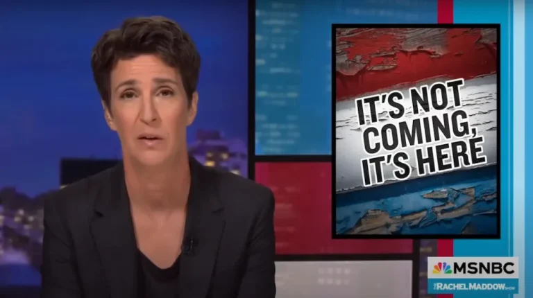 A jornalista Rachel Maddow: EUA são uma ditadura