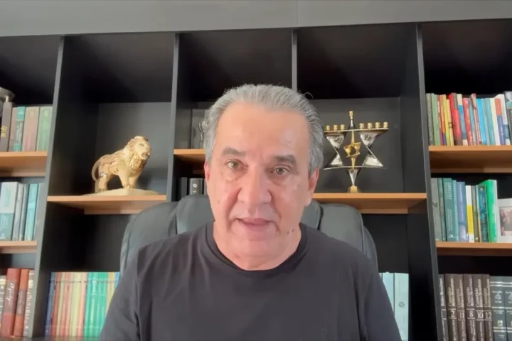 O pastor bolsonarista Silas Malafaia em vídeo divulgado nas redes. Foto: Reprodução