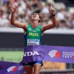 Caio Bonfim conquista ouro inédito, sua quarta medalha em Mundiais (foto: Fernanda Paradizo/CBAt)