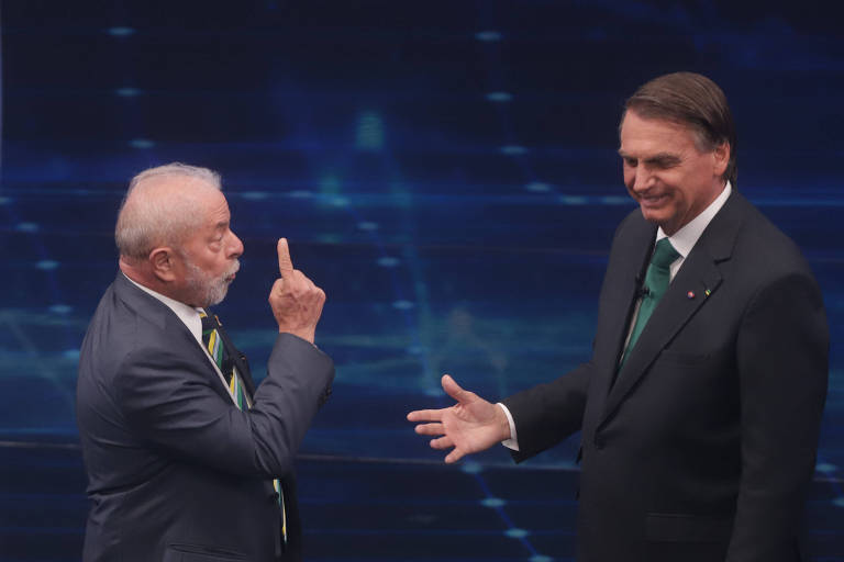 Lula e Bolsonaro - Reprodução