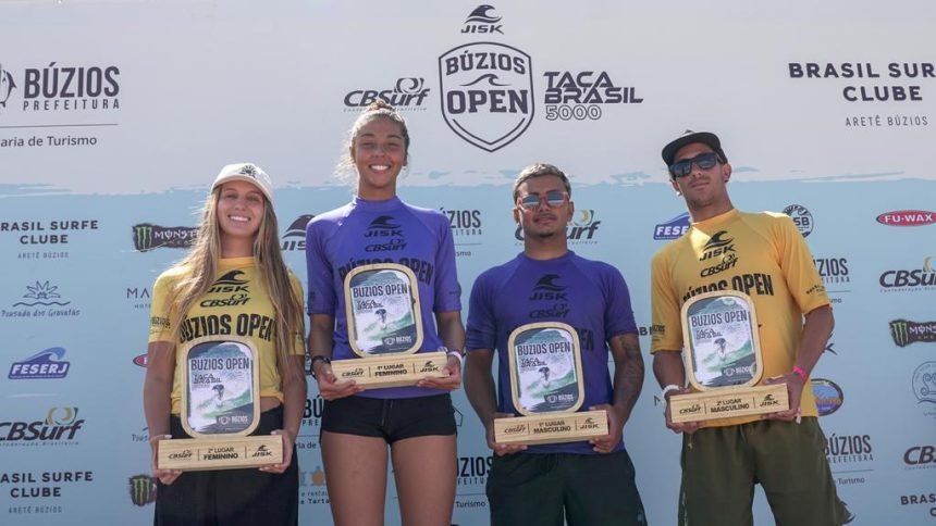 Campeões e Vice-campeões (Mateus Werneck / CBSurf)