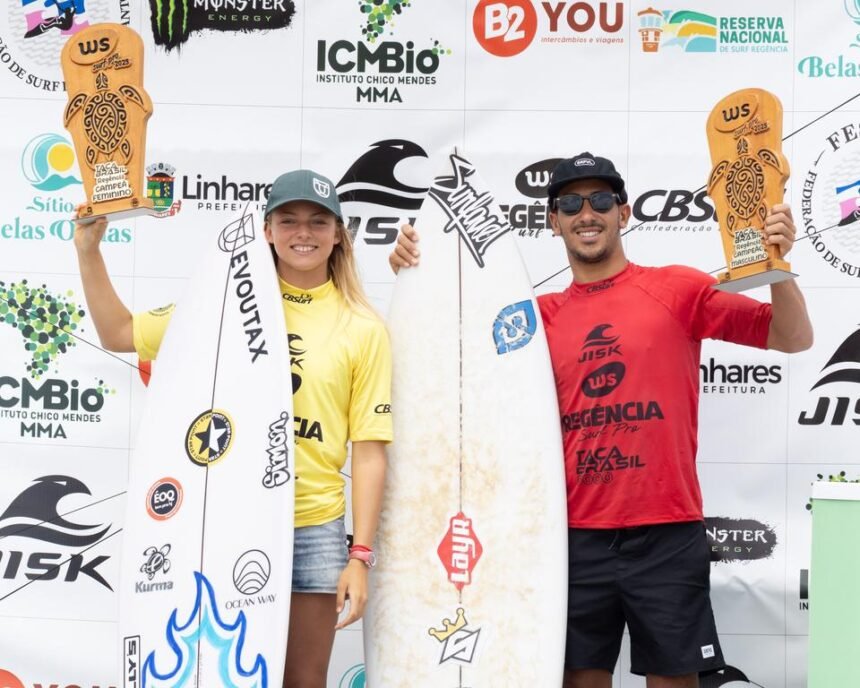 Campeões (Divulgação CBSurf)