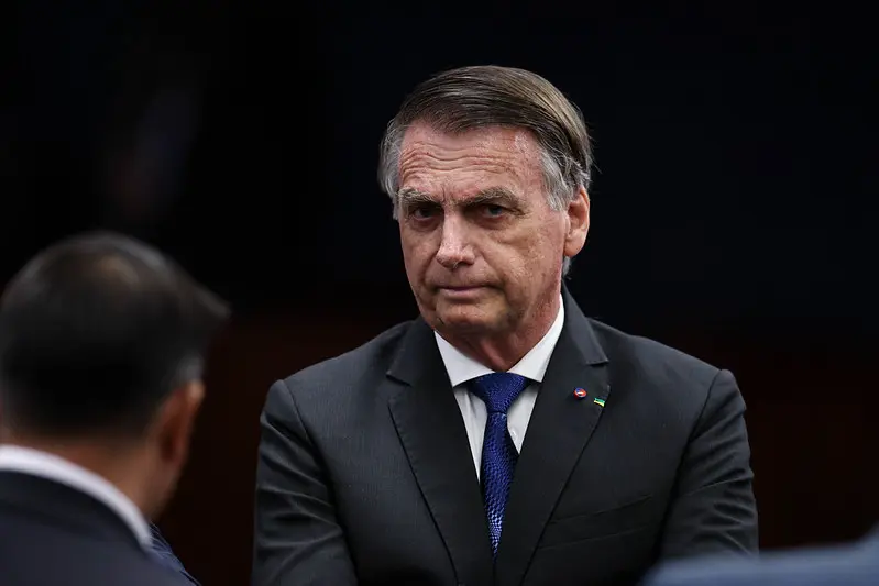Bolsonaro quer o traidor Eduardo no Senado e não como presidenciável | Diário Carioca Jair Bolsonaro - Foto: Gustavo Moreno/STF