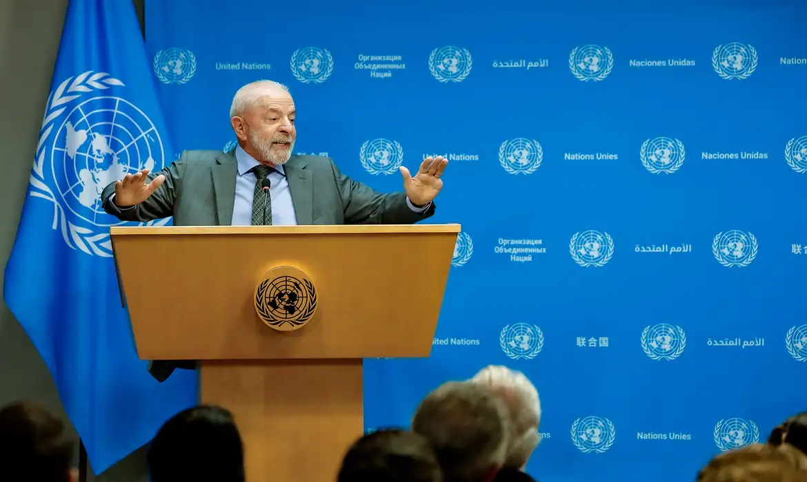 Brasil vai cobrar ONU sobre criação de Estado palestino, diz Lula | Diário Carioca Lula - © Ricardo Stuckert/PR