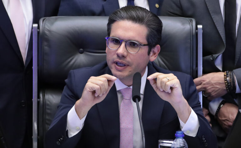 O presidente da pior Câmara da história, Hugo Motta - Bruno Spada