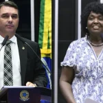 Flávio Bolsonaro e Benedita