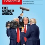 The Economist mostra toda a censura de Donald Trump nos EUA