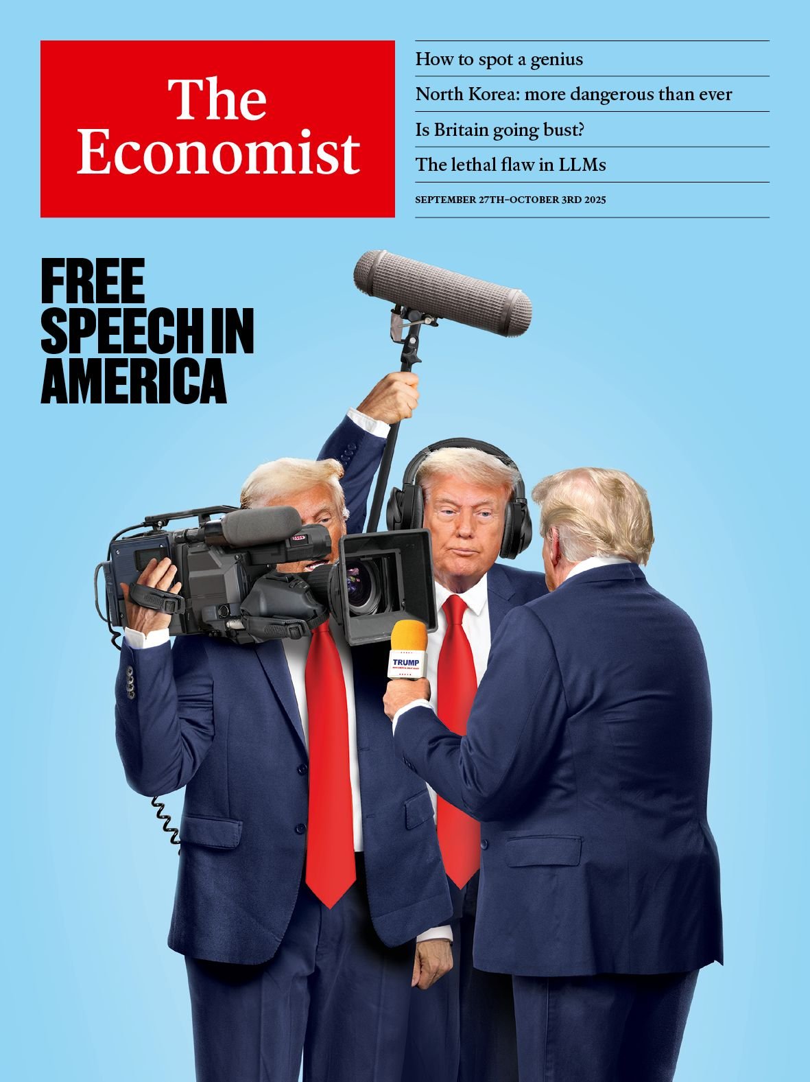 The Economist denuncia censura de Trump nos EUA | Diário Carioca The Economist mostra toda a censura de Donald Trump nos EUA