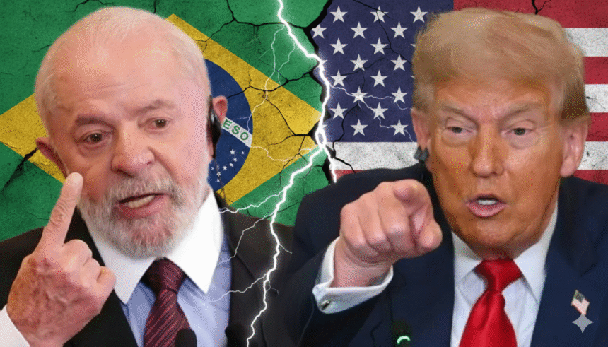 Lula e Donald Trump