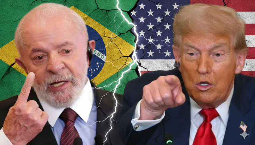 Lula diz que se Trump tomar novas medidas "é problema dele", mas que Brasil vai reagir | Diário Carioca Lula e Donald Trump