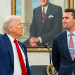 Donald Trump e extremista Charlie Kirk