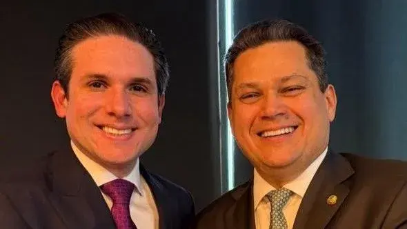 Hugo Motta e Davi Alcolumbre - Foto: Reprodução