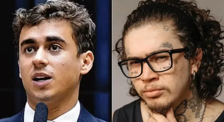 Nikolas Ferreira e Whindersson Nunes trocaram farpas nas redes sociais. Foto: Divulgação