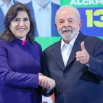 Simone ao lado de Lula - Foto: Divulgação PT