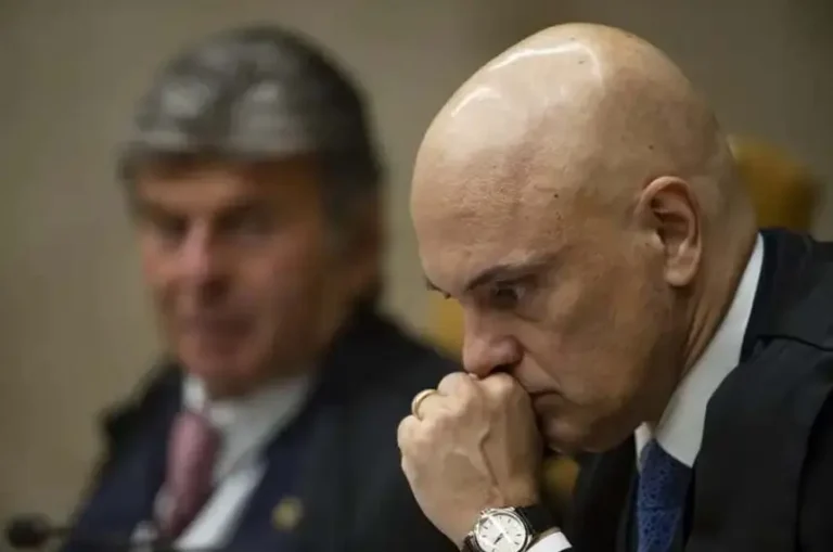 Os ministros do Supremo Tribunal Federal Luiz Fux e Alexandre de Moraes. Foto: Marcelo Camargo/Agência Brasil