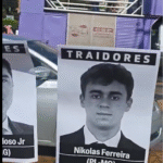 Em Minas Gerais, o rosto de cada deputado federal eleito pelo estado foi exposto em um dos maiores protestos do Brasil. Destaque para Nikolas Ferreira
