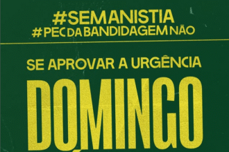 Artistas convocam “Domingo é Rua” contra PEC da Blindagem