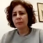 Carla Zambelli durante sessão do CNJ. Foto: reprodução