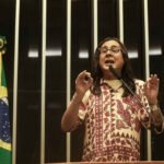 “Belém será palco do maior evento climático do mundo. Instalar a capital ali é jogar os holofotes sobre a Amazônia", destacou Duda. Foto: Cadu Passos