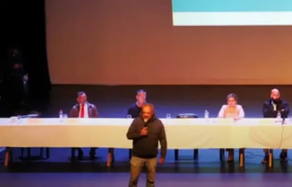 Vereador Rogério Frediani, do PL, em audiência pública – Reprodução/Youtube