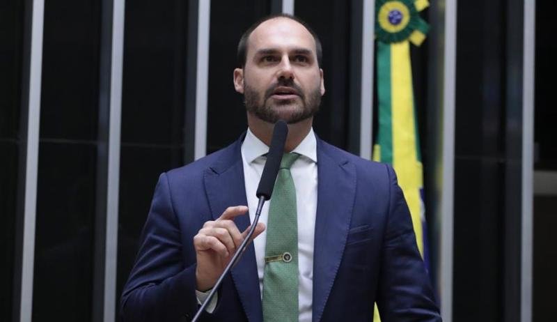 O deputado Eduardo Bolsonaro. Vinicius Loures/Câmara dos Deputados