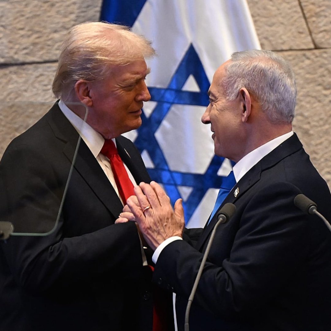 Presidente Donald Trump diz no Parlamento de Israel que era 'de mortes e terror' acabou no Oriente Médio. Foto: The White House