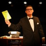 Giuseppe Oristanio como Guimarães Rosa - Foto: Alberto Mauricio