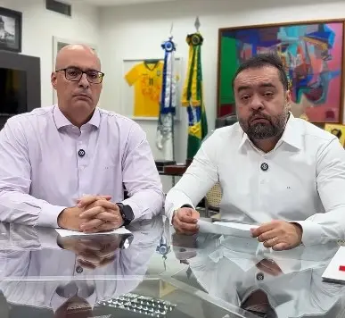 Felipe Curi e Cláudio Castro