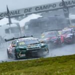 Suzuki acelera na pista molhada de Campo Grande (Renato Mafra)