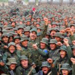 Nicolas Maduro presidente da Venezuela mostra na sua rede Social seu poder Militar proximos da eleição presidencial/RS via Fotos Publicas