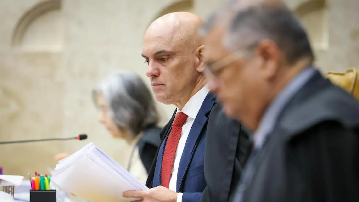 Alexandre de Moraes e Flávio Dino - Gustavo Moreno/STF