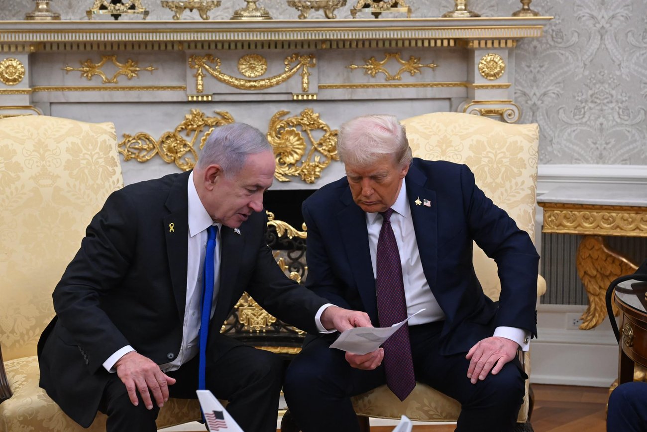 Netanyahu e Donald Trump - RS/via Fotos Publicas