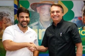 Andre Porciuncula e Jair Bolsonaro - Foto: Reprodução/Facebook