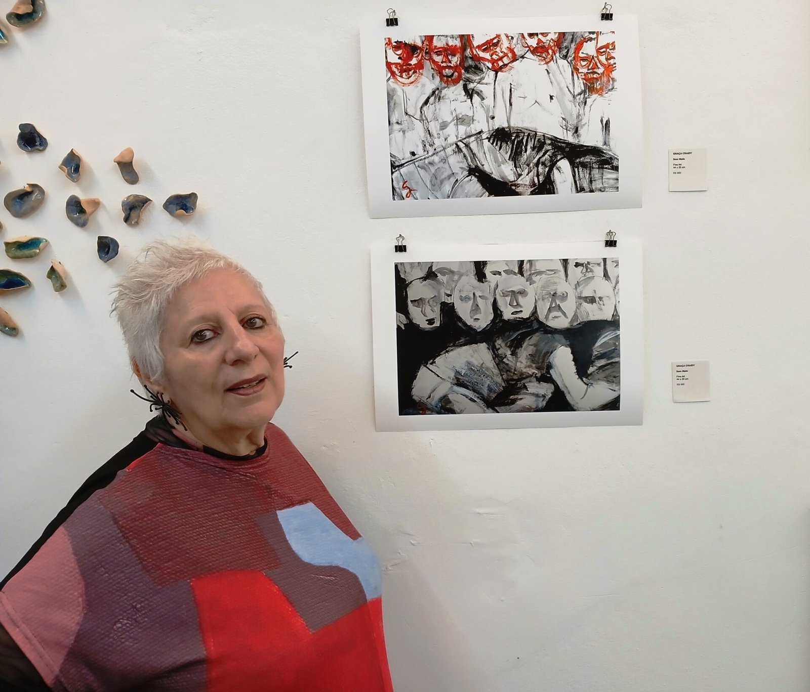 Obras de arte inéditas no Rio retratam estupro que ficou conhecido como “33 contra uma”