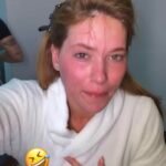 Virginia faz ritual de beleza gelado: “Queima, viu!”