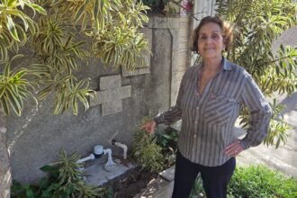 Lúcia Regina Senra, moradora há 21 anos de Morada das Águias