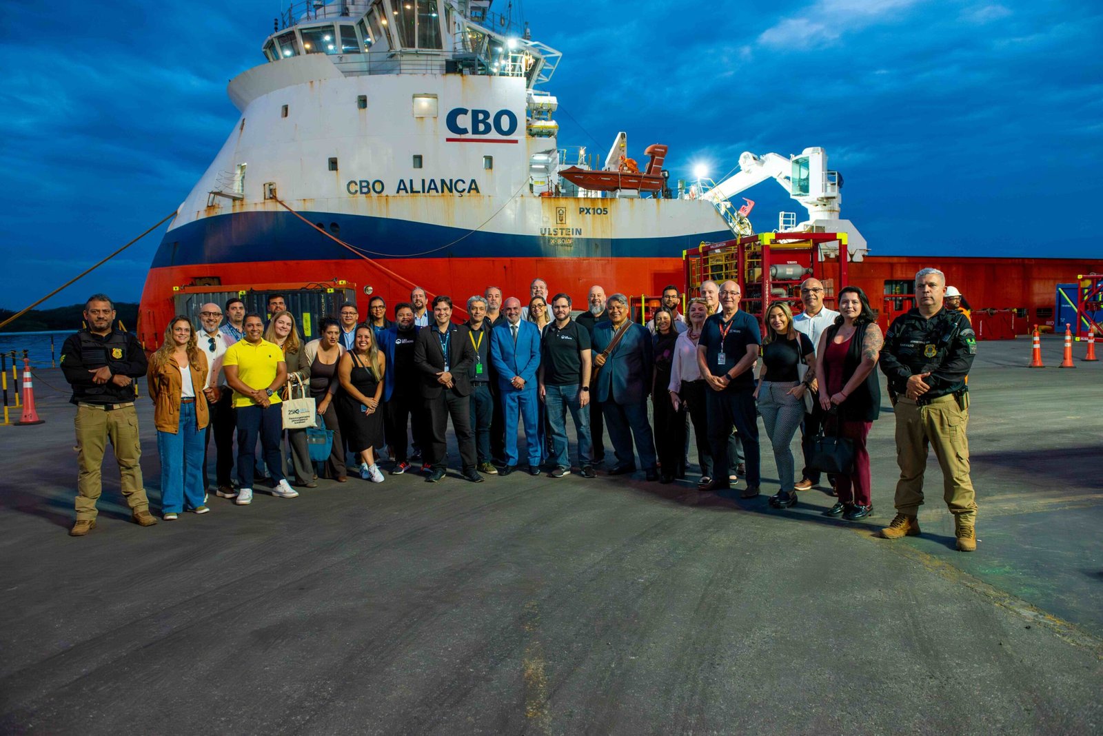 Porto do Rio de Janeiro recebe visita técnica das Caravanas da Inovação Portuária