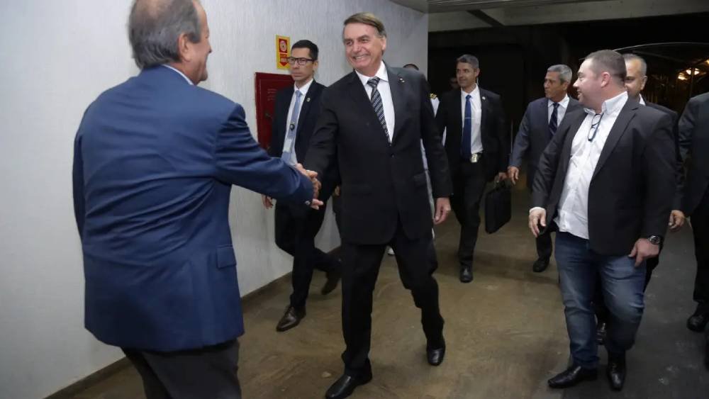 Valdemar e Bolsonaro - Foto: Divulgação