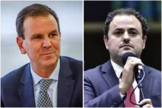 Eduardo Paes e Glauber Braga