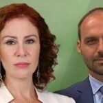 Carla Zambelli e Eduardo Bolsonaro mantêm os gabinetes em atividade mesmo fora do país.Repprodução/PL