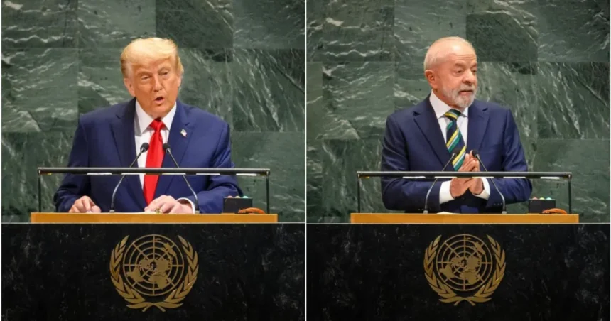 Aprovação de Lula cresce entre ricos após diálogo com Trump | Diário Carioca Donald Trump e Lula - Foto: Reprodução