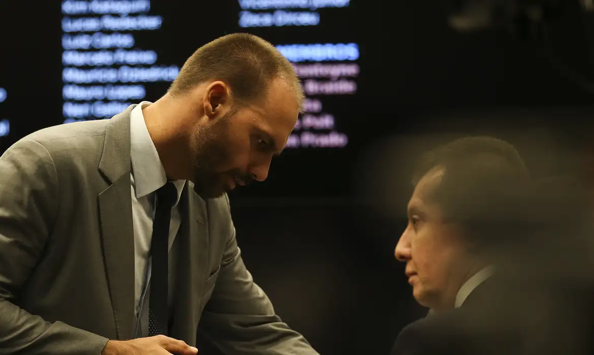 Eduardo Bolsonaro - © José Cruz/Agência Brasil